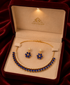 Sapphire Bloom Royale Jewellery Set