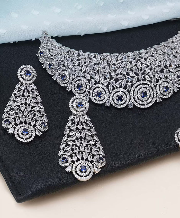 Sapphire Royale Chandelier Set