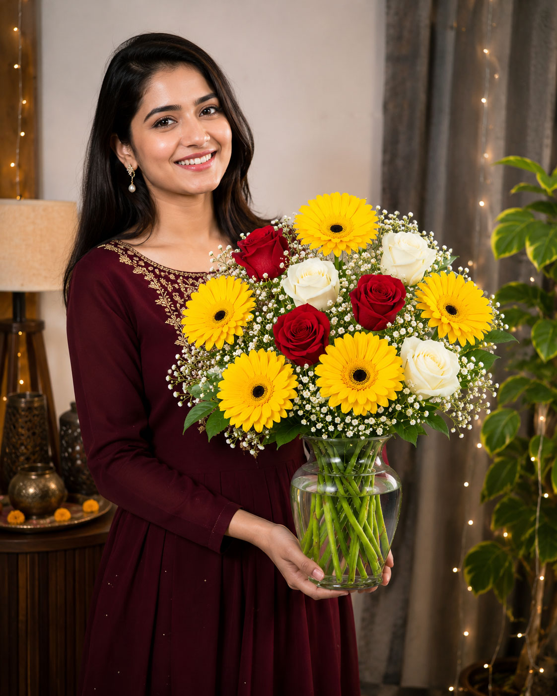 Scintillating Floral Mix