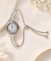 Selene Crystal Bracelet Watch