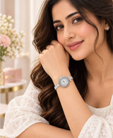 Selene Crystal Bracelet Watch