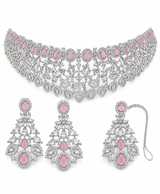 Rosé Élan Crystal Statement Set