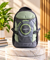 Sky High Active Circle Green & Charcoal Backpack