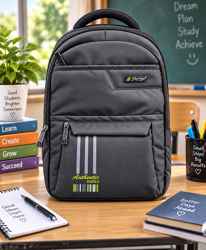 Sky High Authentic Series Grey Everyday Backpack
