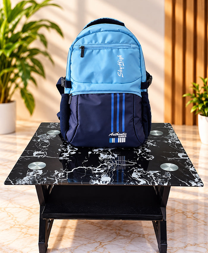 Sky High Authentic Series Sky Blue & Navy Backpack