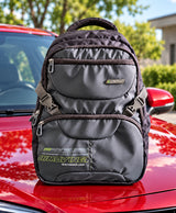 Sky High Charcoal Grey Moving Forward School Backpack