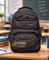 Sky High Moving Forward Black Multi-Compartment Everyday Backpack