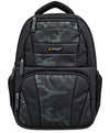 Sky High Stealth Camo Black Multi-Compartment Backpack
