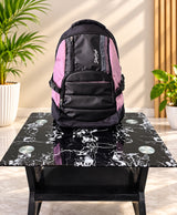 Sky High Travel Pro Black & Pink Backpack