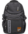 Sky High Uplift Black Multi-Compartment School Backpack