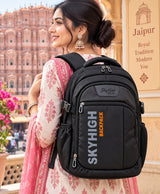 Sky High Urban Pro Black Multi-Compartment Backpack
