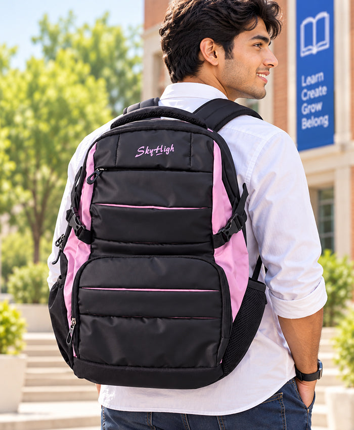 Sky High Urban Pro Black & Pink Backpack