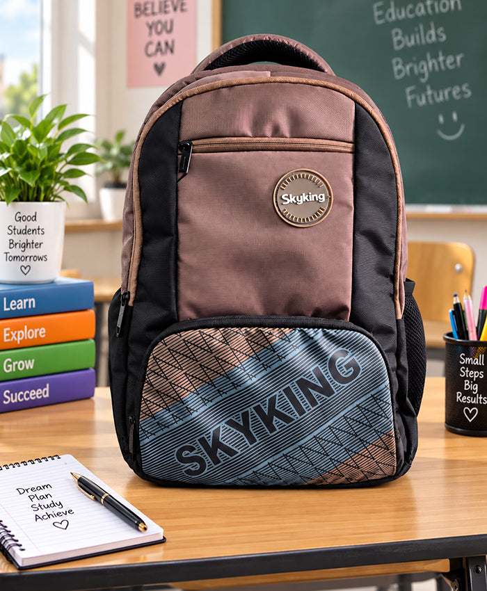 Skyking Backpack on Modern Desk Everyday