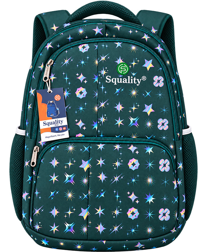 Squality StarGlow Teal School Backpack