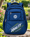 Squality Velocity Blue Student Backpack