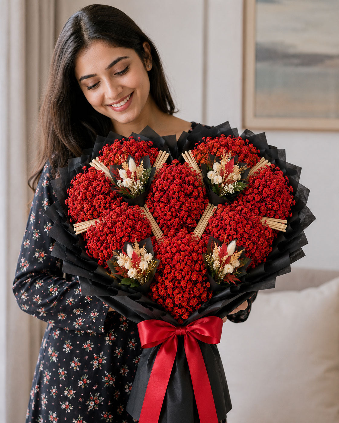 Statement Heart Floral Arrangement