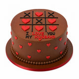 Sweet Chocolate Cream Cake for Him