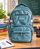 Teal SkyHigh Backpack Studio Portrait