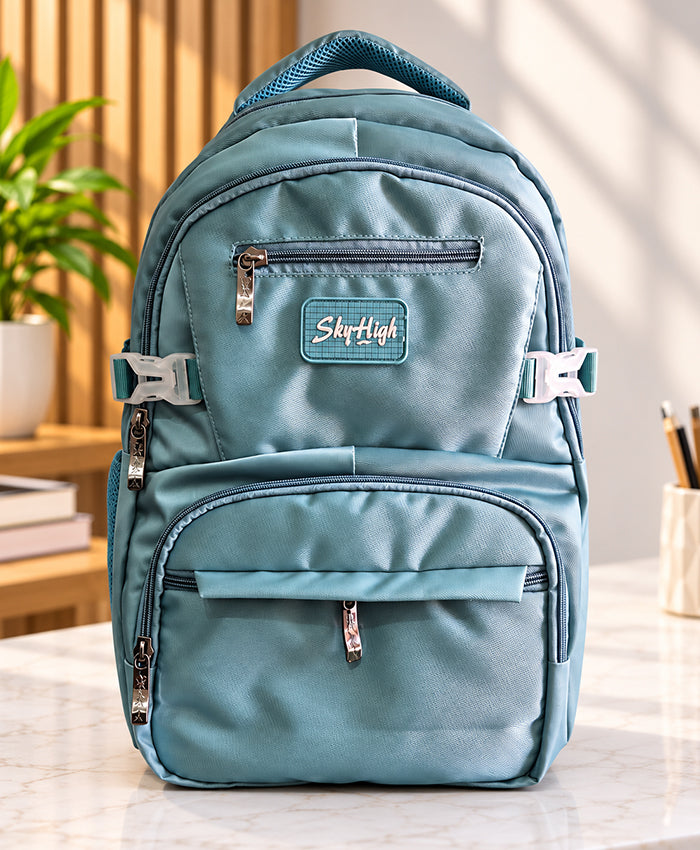 Teal SkyHigh Backpack Studio Portrait