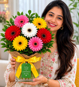 Vibrant Wishes Floral Vase