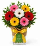 Vibrant Wishes Floral Vase