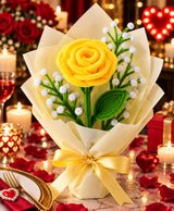 Yellow Sunshine Handmade Flower Bouquet