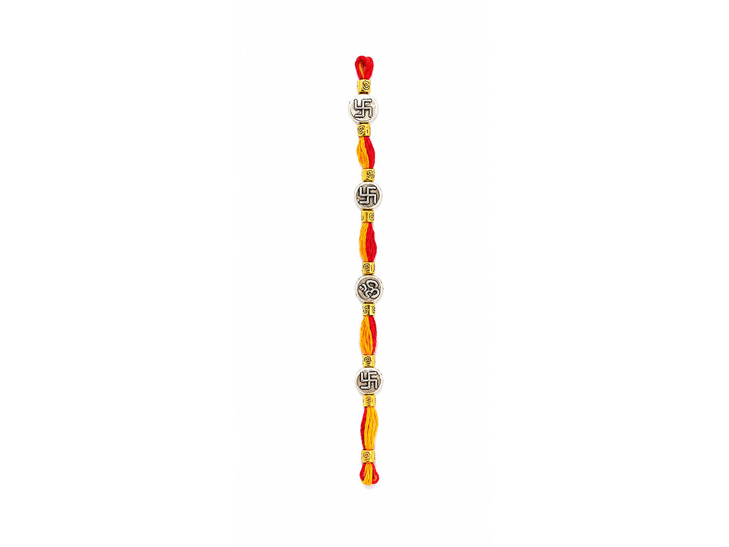 Auspicious Om & Swastik Spiritual Rakhi