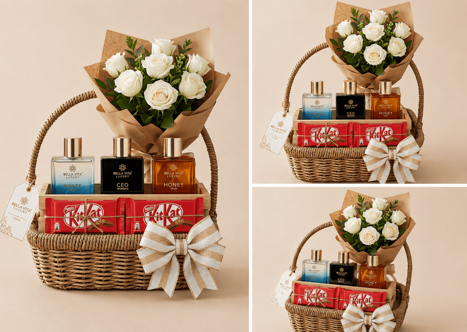 Bella Vita Luxe Roses & Fragrance Gift Hamper