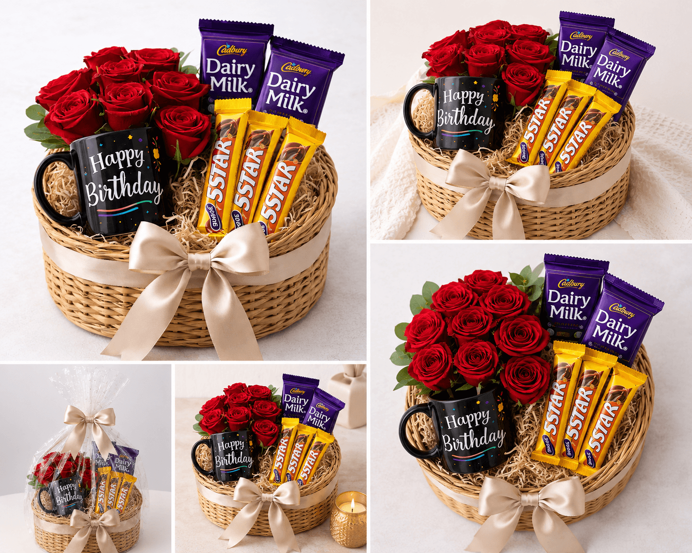 Birthday Bliss Roses & Chocolate Hamper