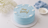 Blue Sky Celebration Cake
