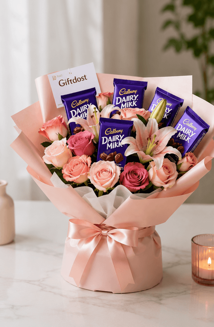 Choco Blush Luxe Bouquet