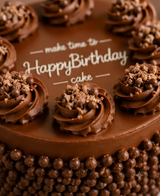 Chocolate Bliss Birthday Cake
