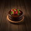 Chocolate Strawberry Delight Cake