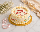Classic Confetti Vanilla Celebration Cake