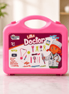 Little Doctor Play Set for Kids in Pink Carry Case
