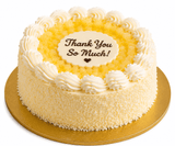 Elegant White Roses & Pineapple Thank You Combo