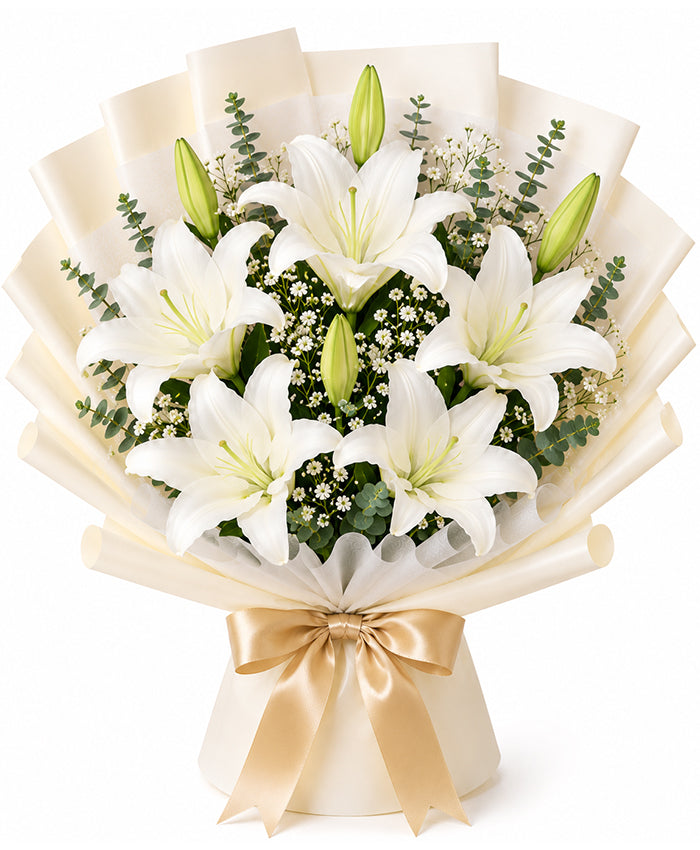 Pure Elegance Lily Bouquet