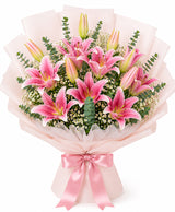 Blushing Lily Bouquet