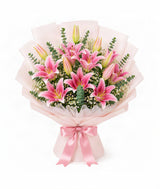 Blushing Lily Bouquet