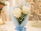 Bestie Friendship Day Gift Hamper with Personalized Mug, Dairy Milk Silk & White Roses