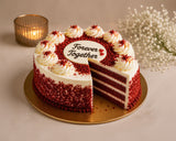 Forever Together Red Velvet Cake