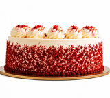 Forever Together Red Velvet Cake