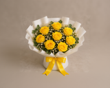 Golden Roses & Butterscotch Birthday Celebration Combo