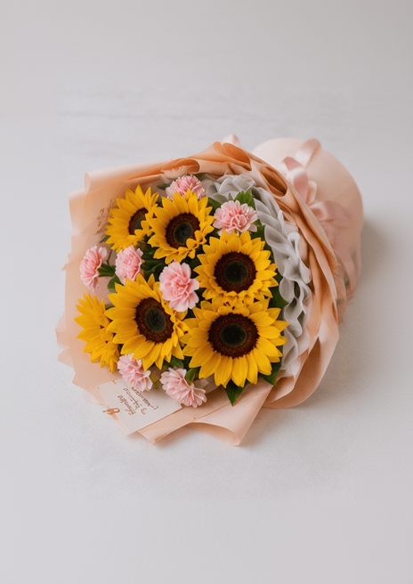 Golden Sunshine Anniversary Bouquet