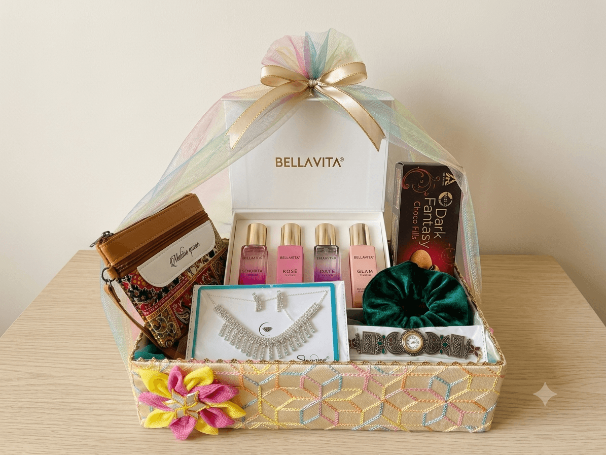 Bella Vita Luxury Fragrance & Fashion Gift Hamper for Women