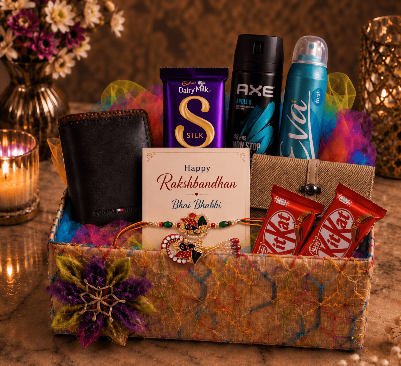 Classic Premium Raksha Bandhan Bhai & Bhabhi Gift Hamper