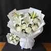 Ivory Elegance Birthday Bouquet