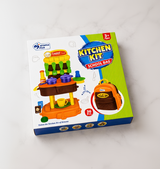 Kitchen Kit School Bag Pretend Play Set – 36 Pieces
