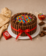 KitKat Gems Chocolate Truffle Cake