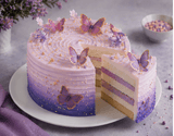 Lavender Butterfly Dream Cake